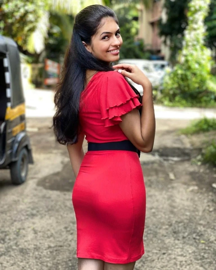 Roomani Khare's Red Dress Image