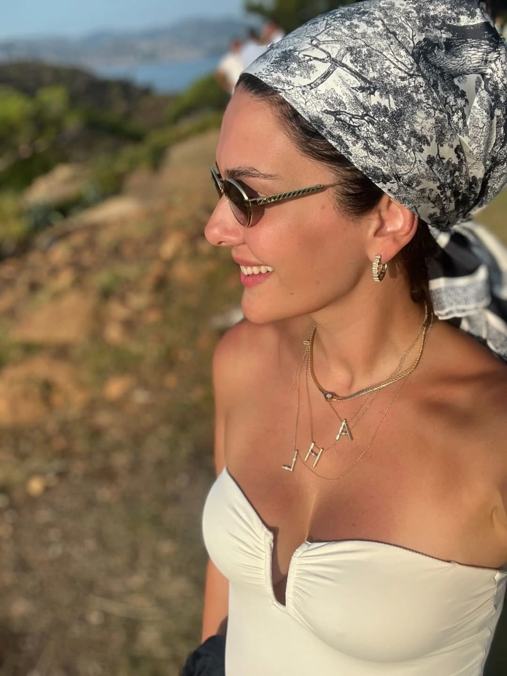 Bergüzar Korel's Sun Kissed Image