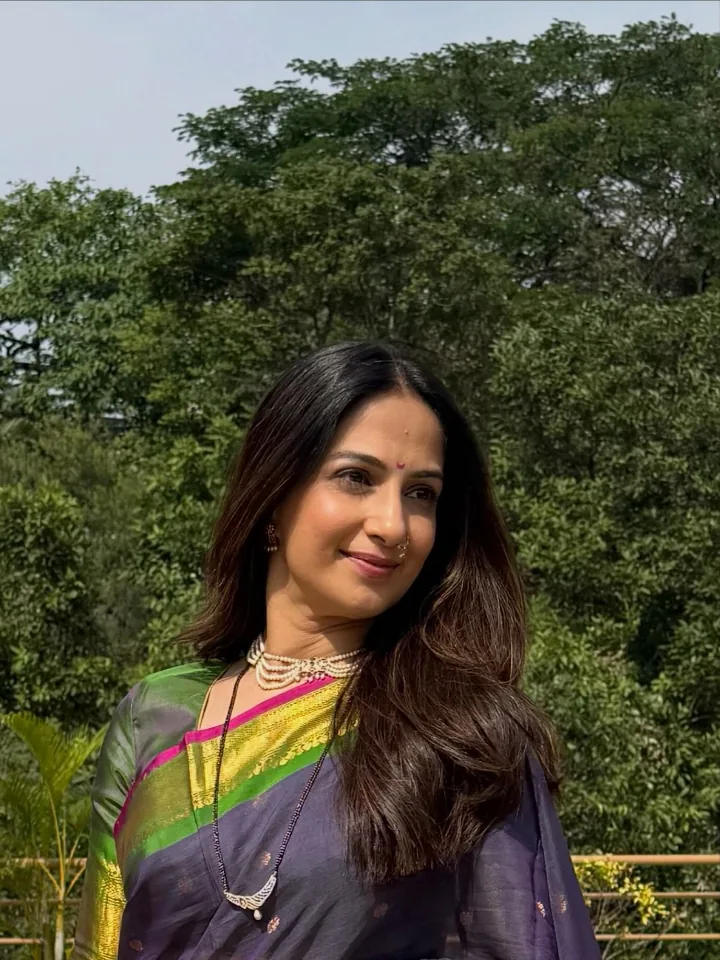 Poorva Gokhale in Indian Traditional Saree