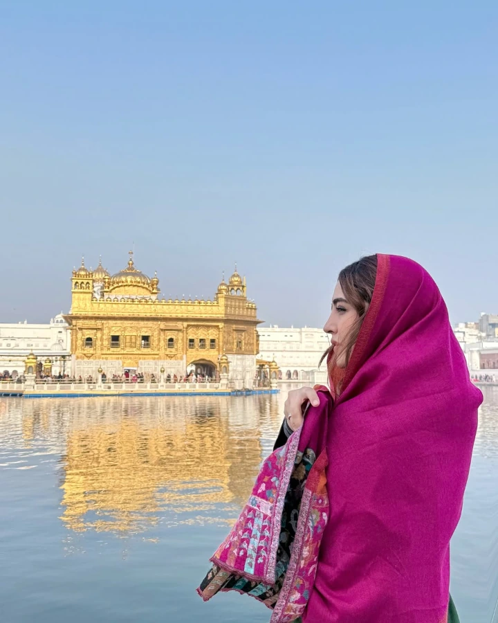Samreen Kaur at Golden Temple