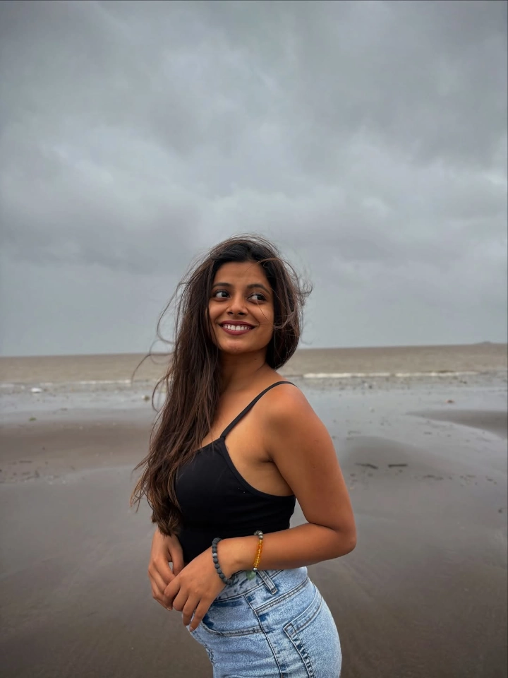 Jui Gogri in a Beautiful Western Dress