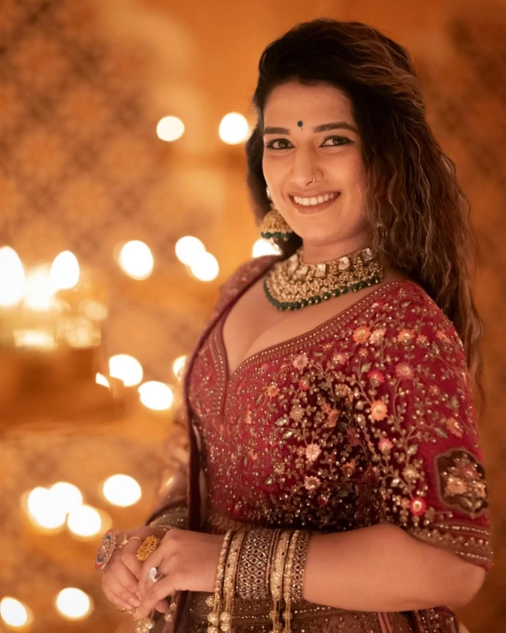 Rasha Kirmani Celebrating Diwali